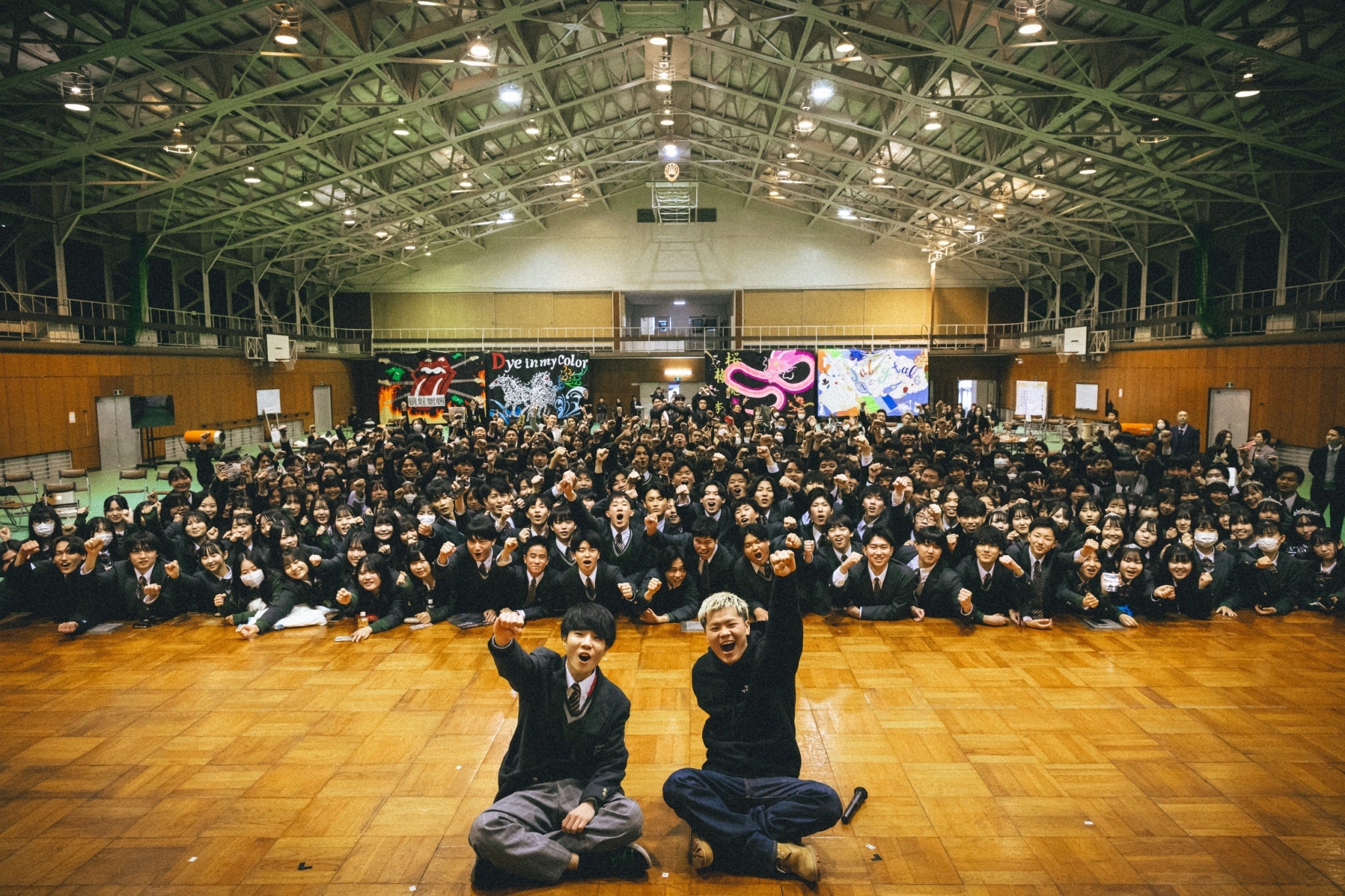 TEAMTENSHIN 石川県の高校卒業イベントへ